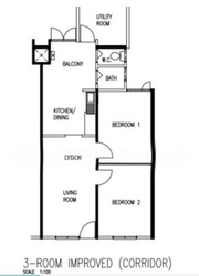 Blk 2 Kim Keat Court (Toa Payoh), HDB 3 Rooms #577152901